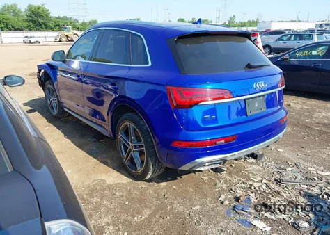2022 Audi Q5 Prestige 55 Tfsi E S Line Quattro S Tronic z USA, uszkodzony, nr VIN WA1F2AFY0N2068747